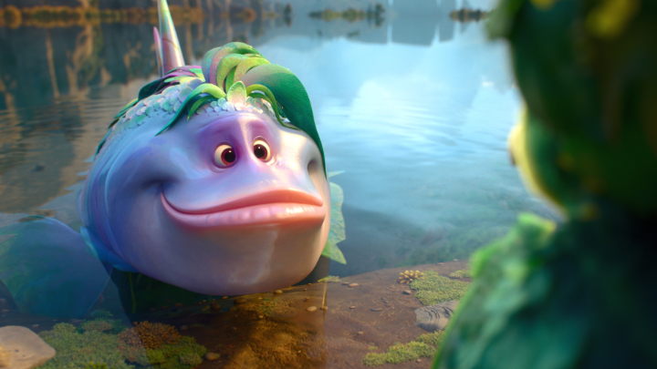 Tracy Morgan is a very friendly fish in SWAPPED.