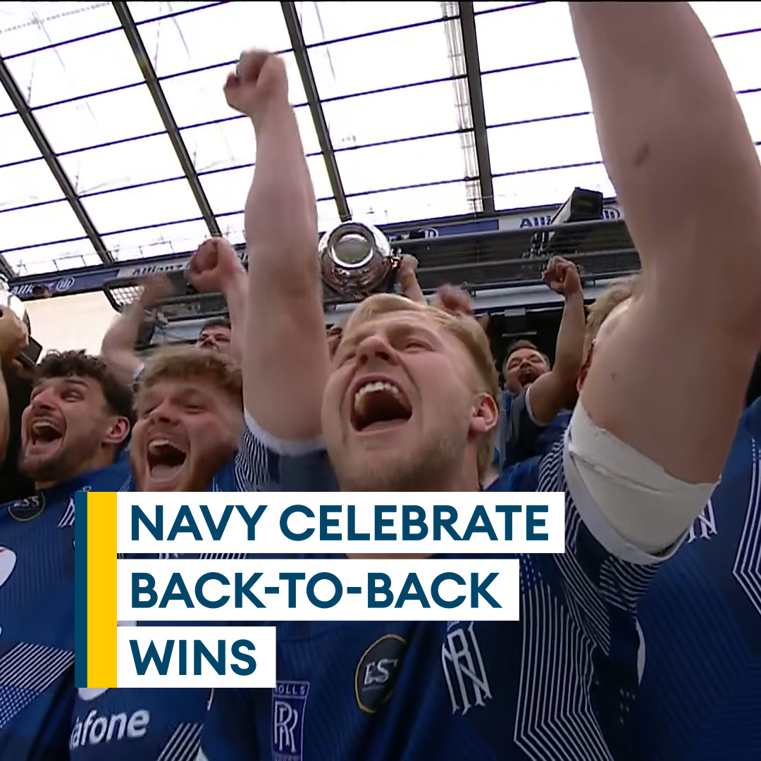 Navy edge a thriller to lift the trophy🏉 The Royal Navy men's senior rugby team have won the 2026 Inter Services Championship, winning back-to-back for the first time in 52 years after beating the British Army 36-41 at the Allianz Stadium Match report🔗