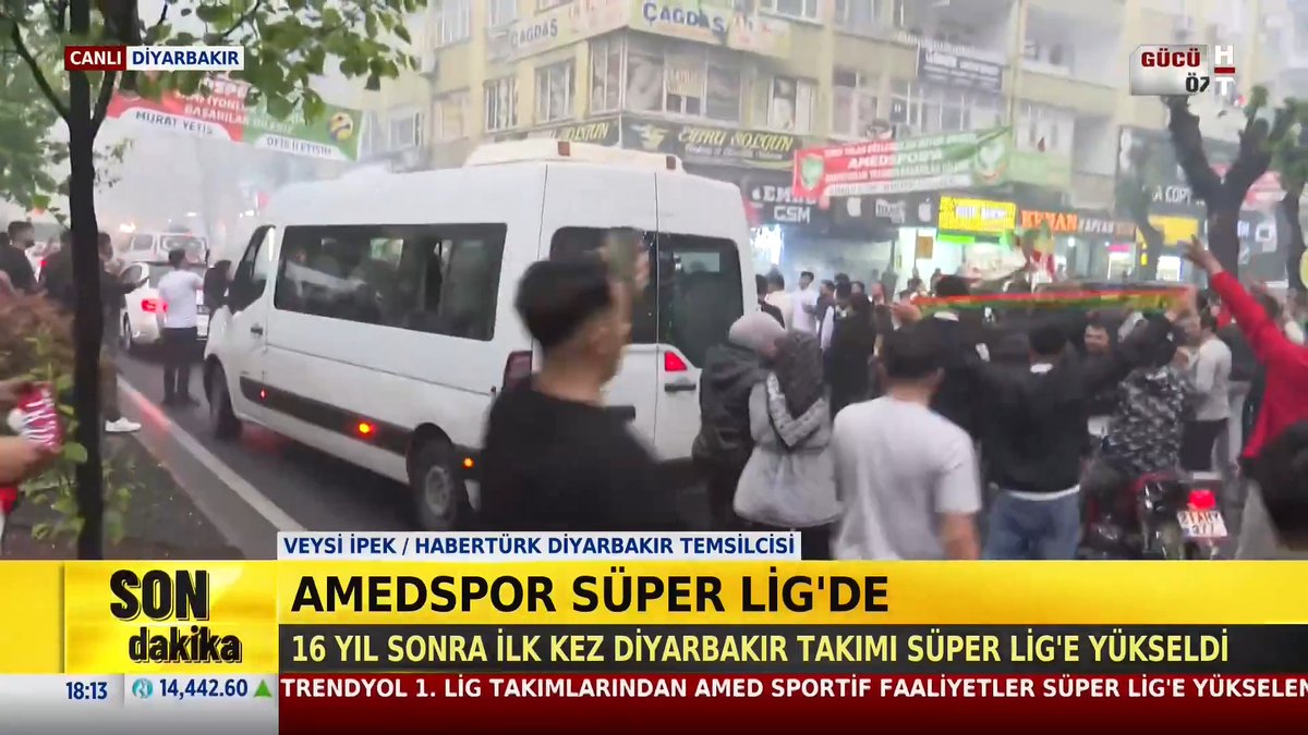 #SONDAKİKA - Amedspor Süper Lig'de 16 yıl sonra ilk kez Diyarbakır takımı Süper Lig'e yükseldi.