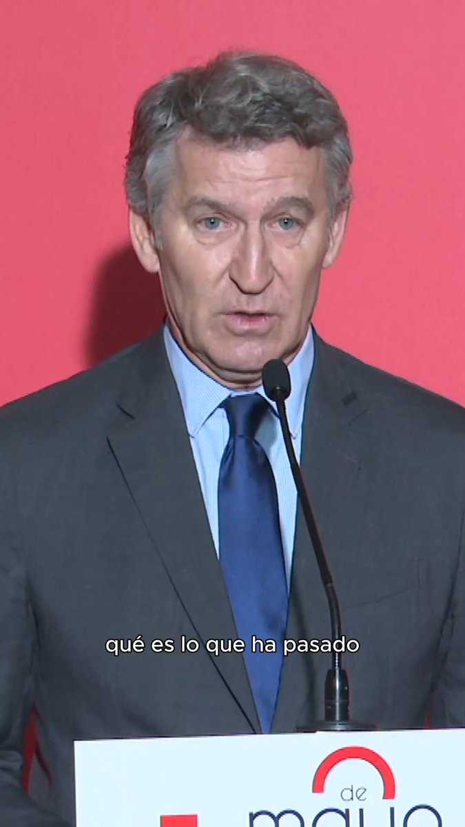 Feijóo pide "esclarecer los hechos" entre Vito Quiles y Begoña Gómez: "Ese tipo de actitudes tampoco creo que deban de ser compartidas por la sociedad española"