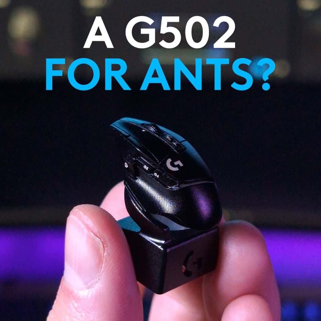 🐜 The G502 Day Giveaway is HERE 🐜 To celebrate the legendary gaming mouse, we’re giving away a complete G5 Series setup to five lucky fans. Winners will receive: 🎩 G512 X PLUS KEYCAP, LIMITED EDITION 🖱️ G502 X PLUS 🎧 G522 LIGHTSPEED ⌨️ G512 X 75 KEYBOARD Here’s how to enter: • Share this post • Comment the key you’re putting the G502 keycap on • Follow Logitech G on here, TikTok, and Instagram • Validate your entry here: Giveaway ends May 6th, 2026.