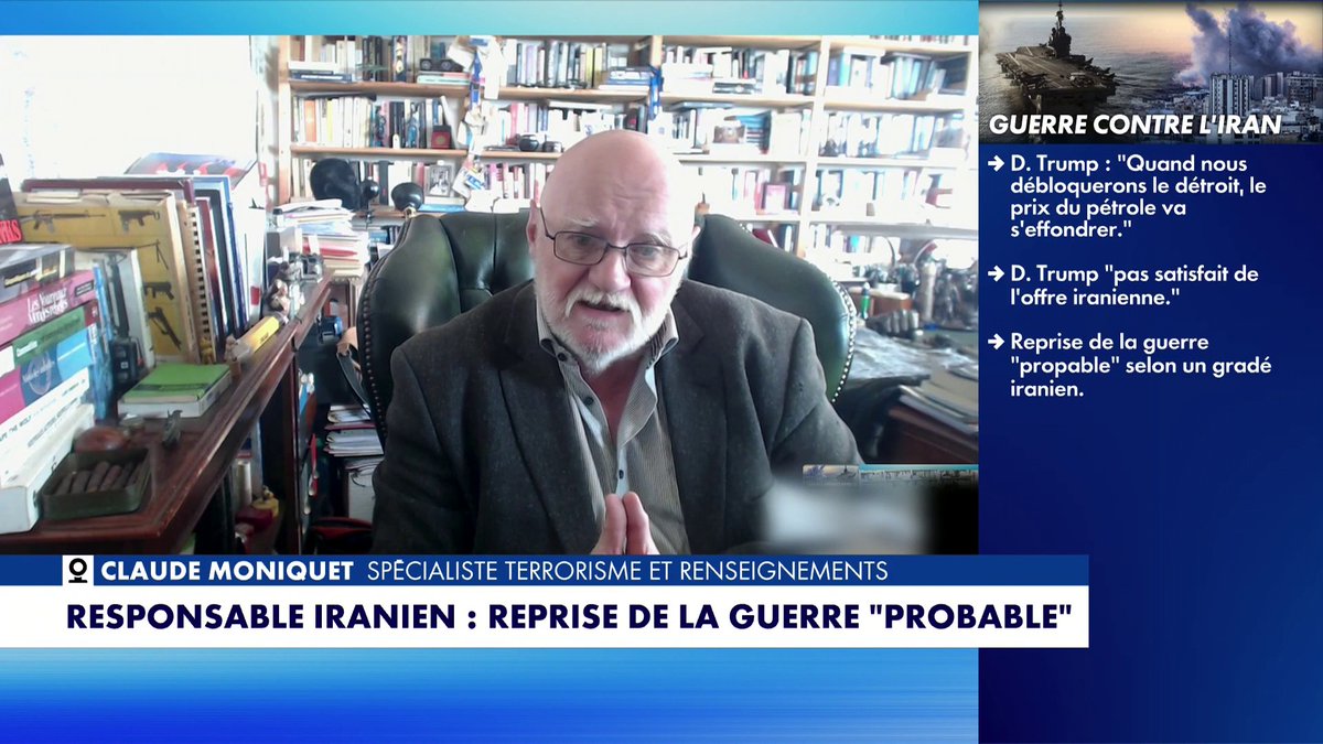 Claude Moniquet sur une reprise «probable» de la guerre au Moyen-Orient : «Si le régime reste en place, il faudra tout recommencer», dans #PunchlineWE Toute l'info est à retrouver sur