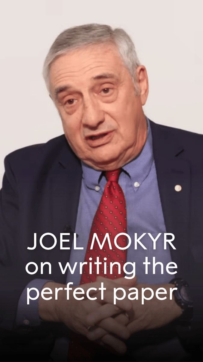 "The perfect is the enemy of the very good." Joel Mokyr gives some important advice that can be applied to most subjects aside from mathematics – don't expect perfection. He says he does his best, acknowledges what he does not know and moves on. Mokyr was awarded the 2025 prize in economic sciences for having identified the prerequisites for sustained growth through technological progress. Watch our full interview: