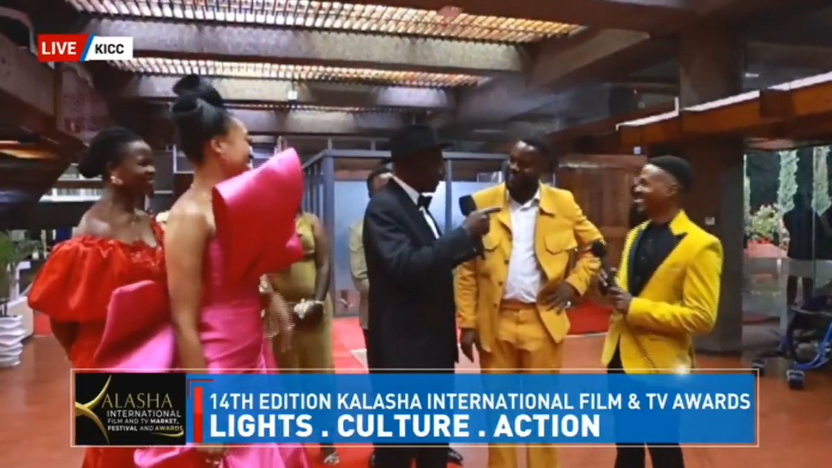 President Ruto: I love Njoro wa Uba. He is my best actor here in Kenya. #14thKalashaAwards