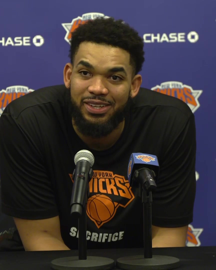 "It was an honor, it was awesome to see the masses at work in the acting world" - Karl-Anthony Towns on his The Devil Wears Prada 2 cameo