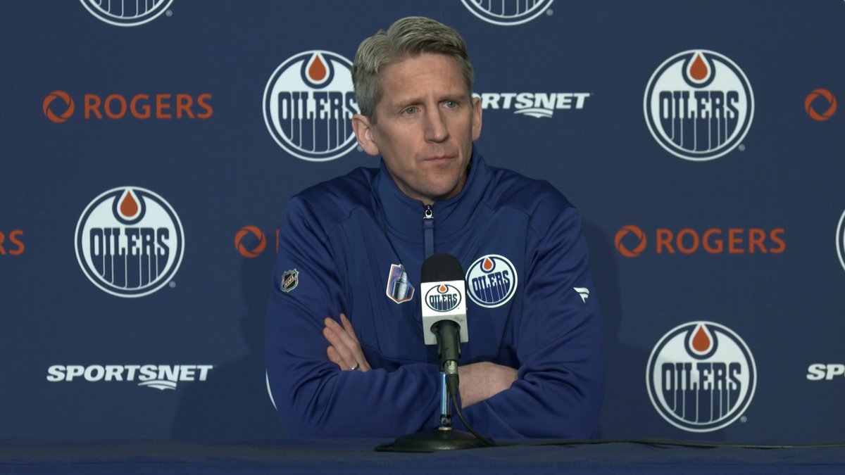"How we were constructed, I thought we could've make some noise in the playoffs & I liked our lineup. Unfortunately, we had some injuries that hindered us." Coach Knoblauch comments on the #Oilers first-round defeat. Enterprise | #LetsGoOilers