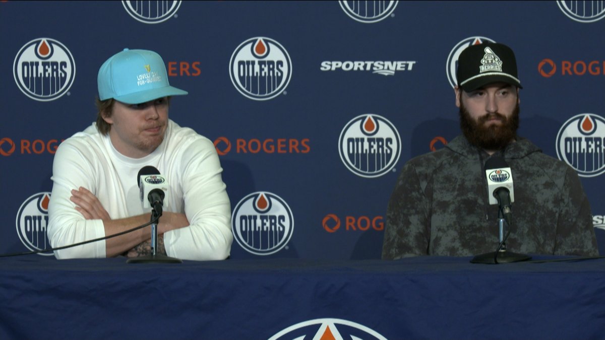 "Just felt like we weren't playing to the best of our ability… We kind of expect to flip the switch as soon as we get into the playoffs & that's not how it really works." Kasperi Kapanen & Connor Ingram comment on the #Oilers season. Enterprise | #LetsGoOilers