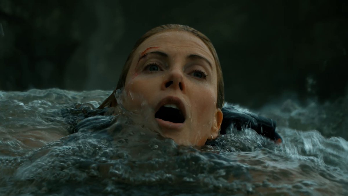 Charlize Theron just going THROUGH IT in APEX
