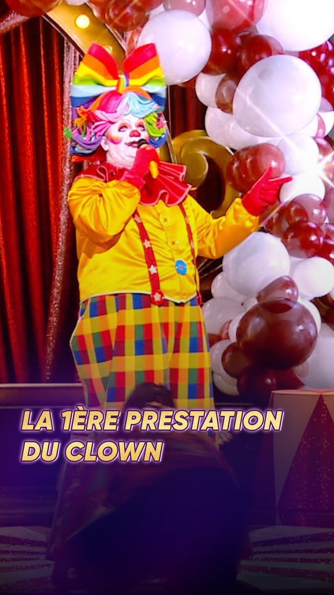 Le Clown n’a peut-être pas de masque, mais il a laissé les enquêteurs sans voix 🤡 🎭 Mask Singer, en Streaming sur TF1+ :