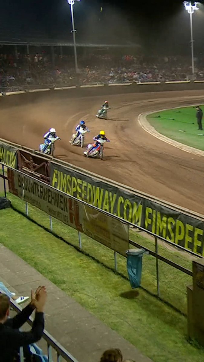 Dan Bewley that is absolutely SENSATIONAL 🤯 From last to first in two laps, the best part? He didn't even need the points 🔥 #SGP #GermanSGP
