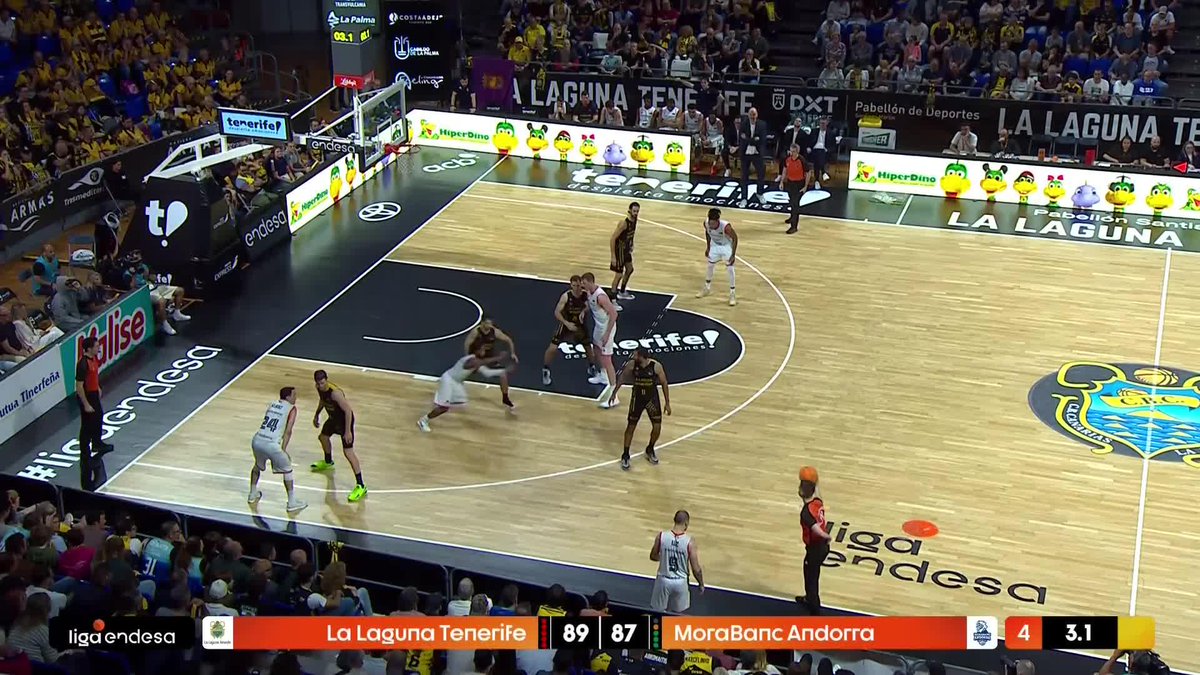 ¡EL TRIPLE DE KYLE KURIC QUE DA LA VICTORIA A MoraBanc Andorra EN LOS SEGUNDOS FINALES! 😱🤯 ¡TREMENDOOOOOO, Kyle Kuric! 🥶 📺 DAZN España | #LigaEndesa | MoraBanc Andorra