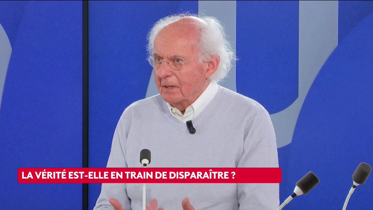 🔴 Vérité : "Une énorme majorité de Français ne sait plus distinguer clairement le vrai du faux", alerte le philosophe et écrivain Roger-Pol Droit, pointant les effets de la surabondance d’informations #LePourEtLeContre #canal16