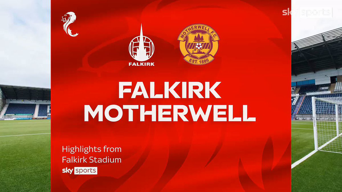 🔵 Falkirk blew the race for European football wide open with a 1-0 win over Motherwell, which closes the gap on Hibs to two points ⤵️