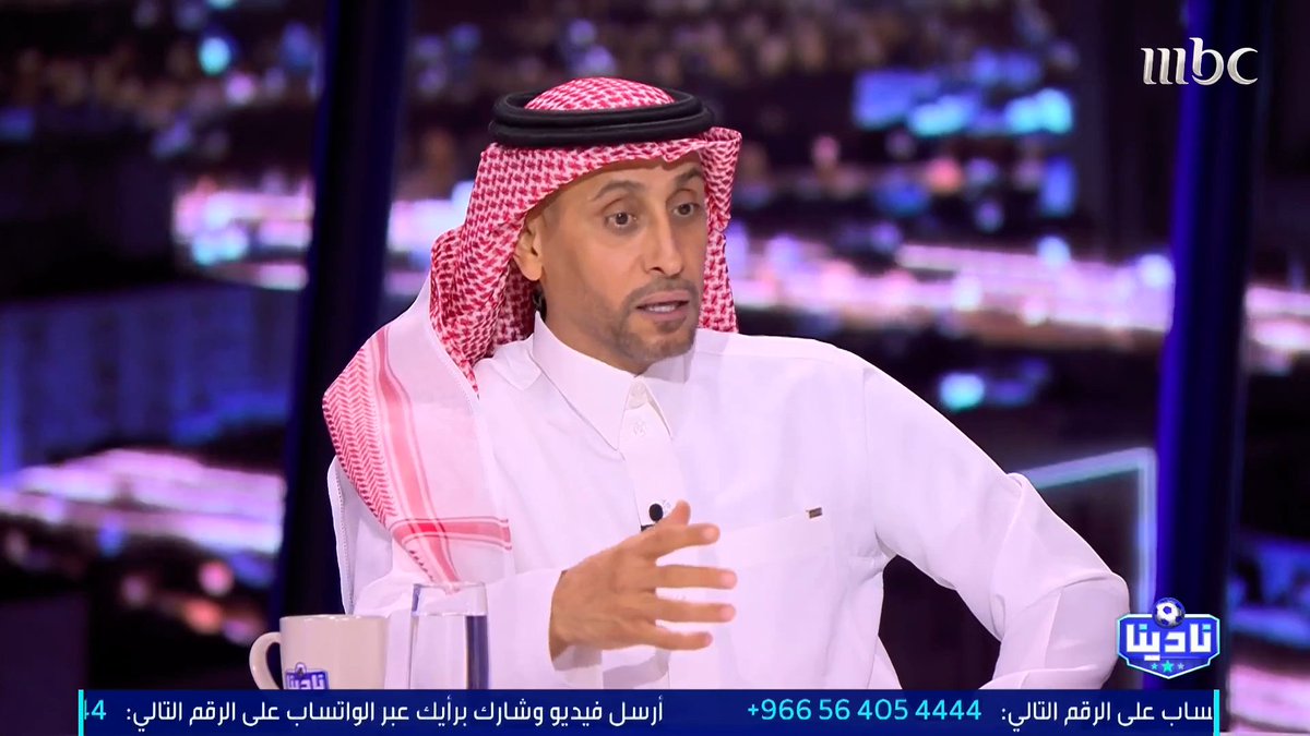 🎤 سامي الجابر: مندش غير شكل الهلال.. وأتمنى أن يبدأ أساسياً حتى لو كان على حساب سالم أو مالكوم 👍