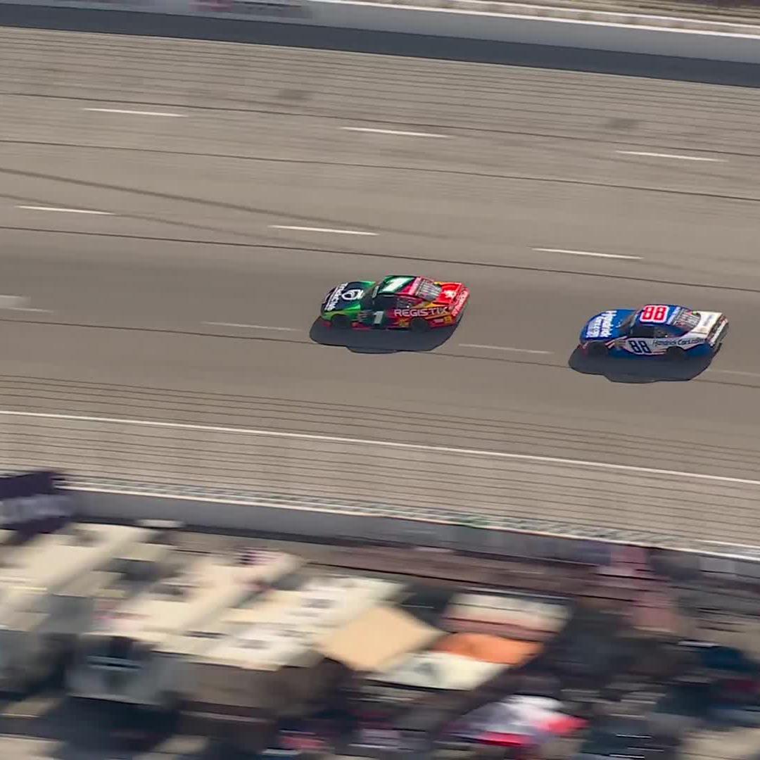 THREE-WIDE FOR THE LEAD! This battle is incredible!