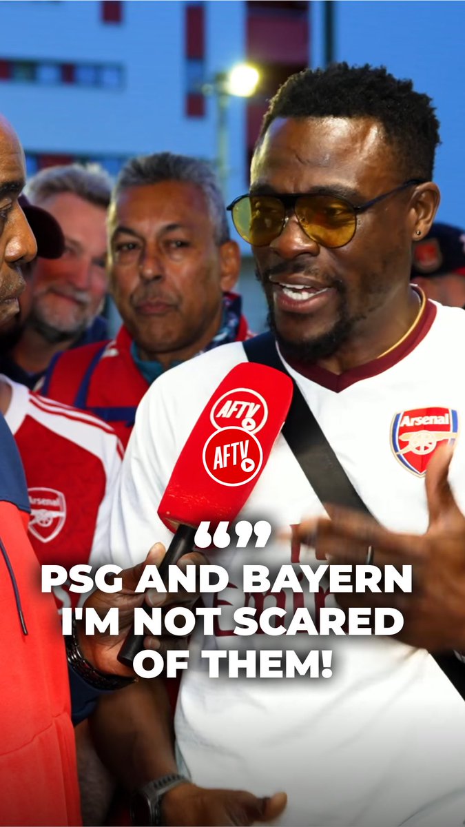 The Arsenal Expressions believes we are ready for the Champions League! 👀 #FanCams #AFTV #Arsenal