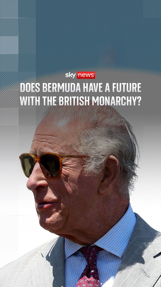 The King was shown slavery artefacts and faced questions about the UK's colonial past during the final day of his trip to Bermuda. Sky's @LauraBundock discusses whether Bermuda has a future with the British monarchy ⬇️ Read more 🔗