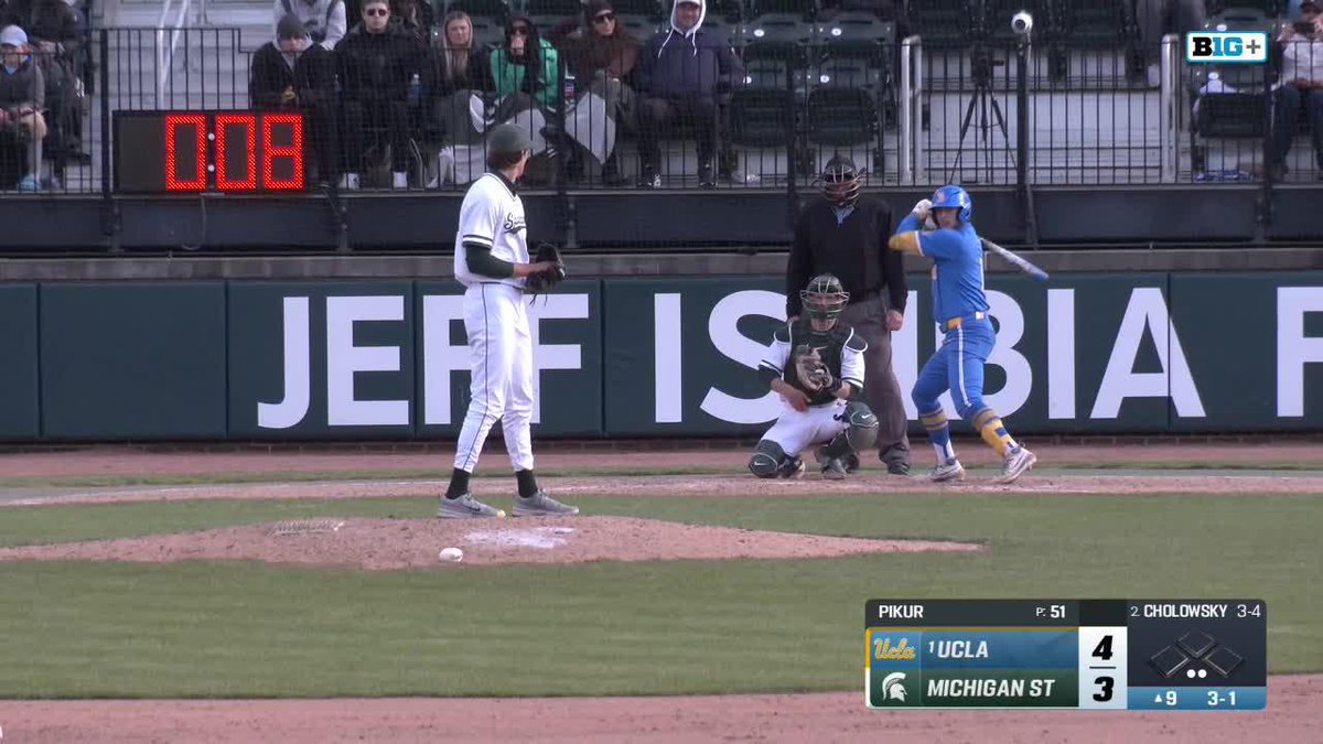 MY OH MY MR. MCKAY 👏🤯 Ryan McKay makes an amazing sliding stop up the middle and rifles a throw over to first base to record the out! #GoGreen | Ryanmckay5