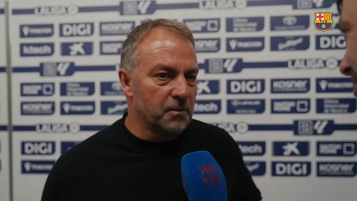 Hansi Flick: ❝The team was fantastic. We scored two important goals.❞