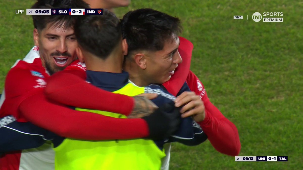AHORA DE ABALDO PARA GUTIÉRREZ Y EL 2-0 DE INDEPENDIENTE A SAN LORENZO. LOS EXTREMOS DEL ROJO. 🇺🇾🤝🇨🇱