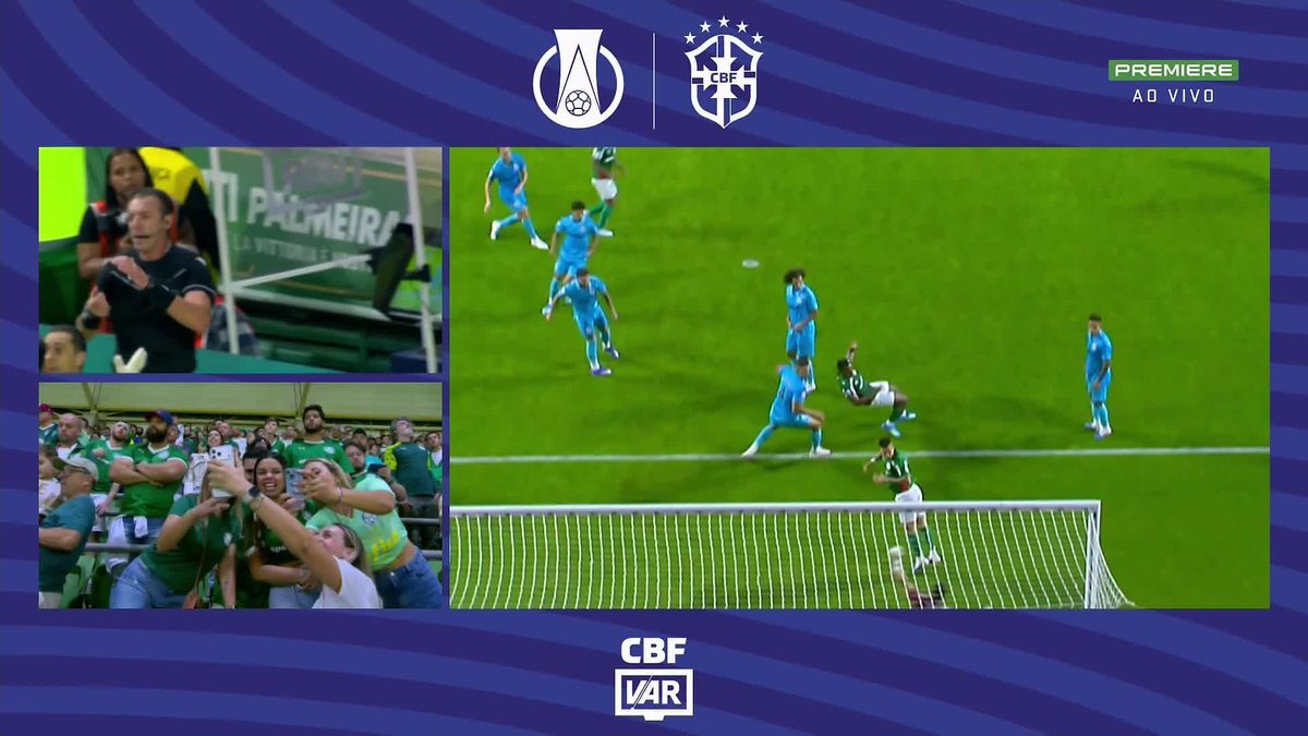 Palmeiras marcou nos acréscimos do clássico, mas o gol foi anulado por toque de mão de Arias. Partida contra o Santos terminou empatada por 1 a 1.