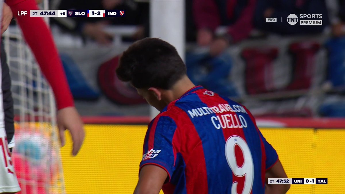 ❌🇦🇷 ALEXIS CUELLO EXPULSADO EN SAN LORENZO, DOBLE AMARILLA POR SIMULAR. Se pierde el partido de 8vos de Final. ⚠️