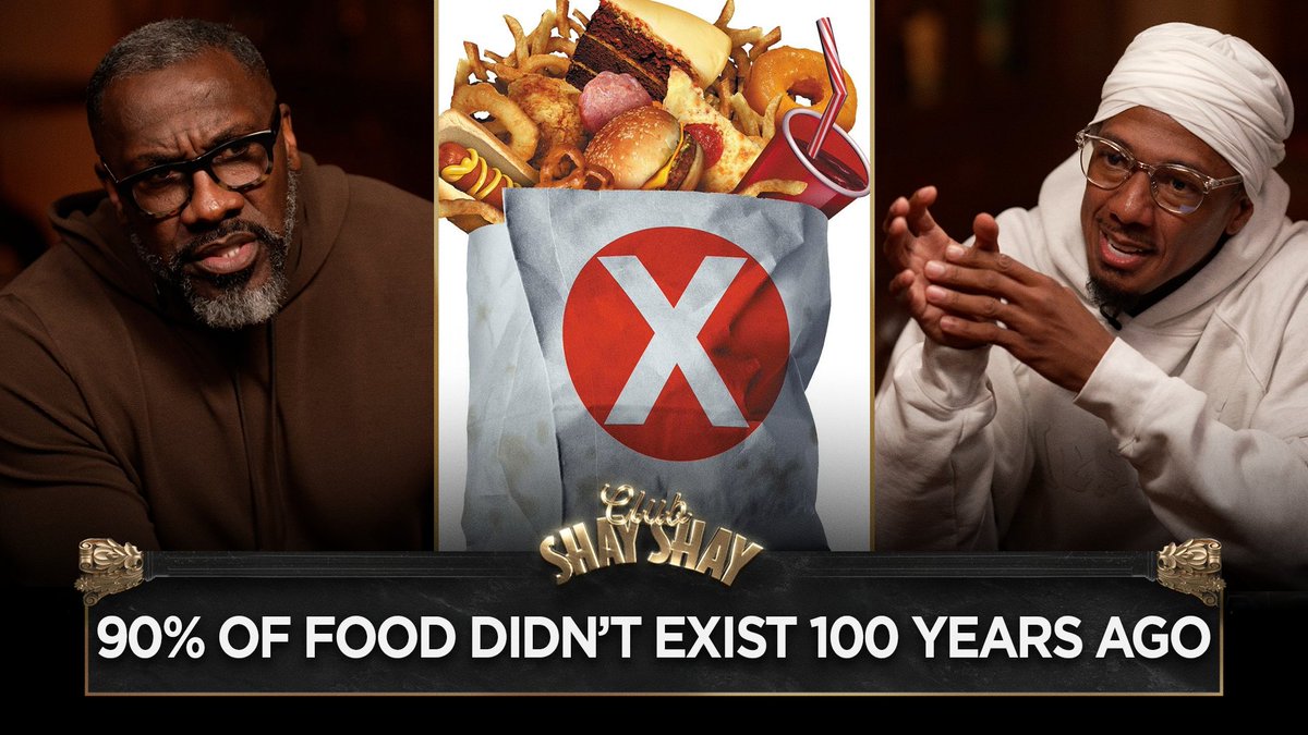 90% Of Grocery Store Foods Didn't Exist 100 Years Ago Says Nick Cannon "We're consuming plastic, and the body knows it. Food is fuel. I'm trying to eat to live. I'm not living to eat. ... I got to put more fuel in my body than I got to put trash in my body." - Nick Cannon