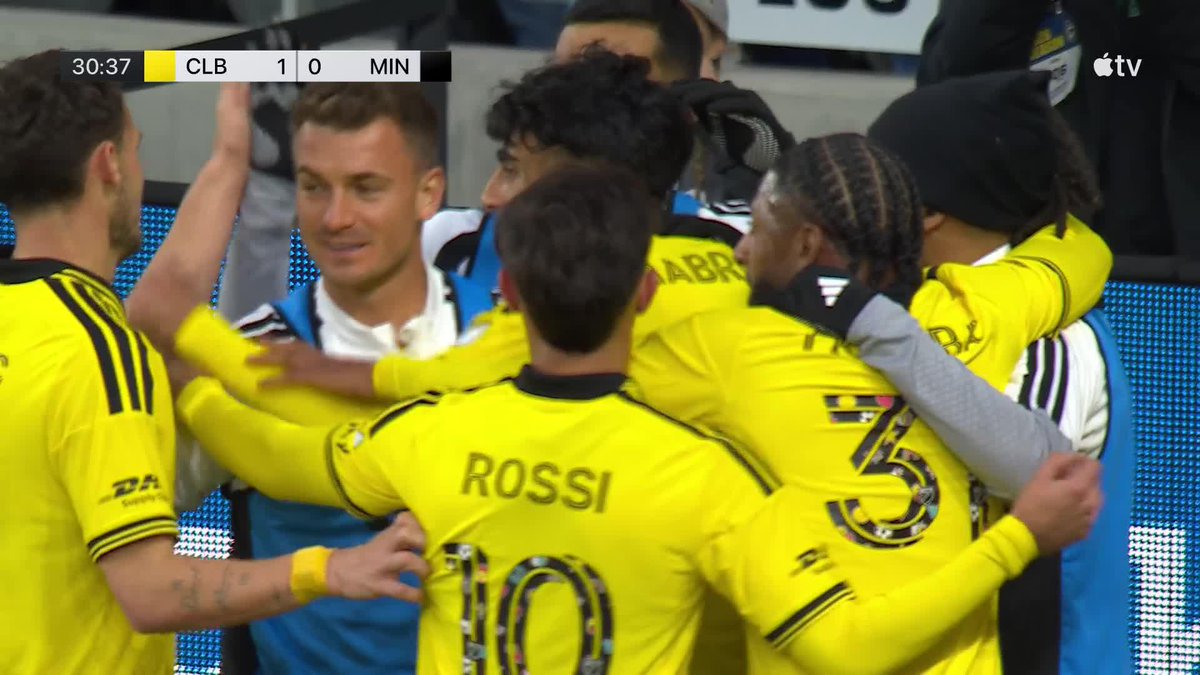 Taha Habroune (‘06) scores his first goal of the season for Columbus Crew