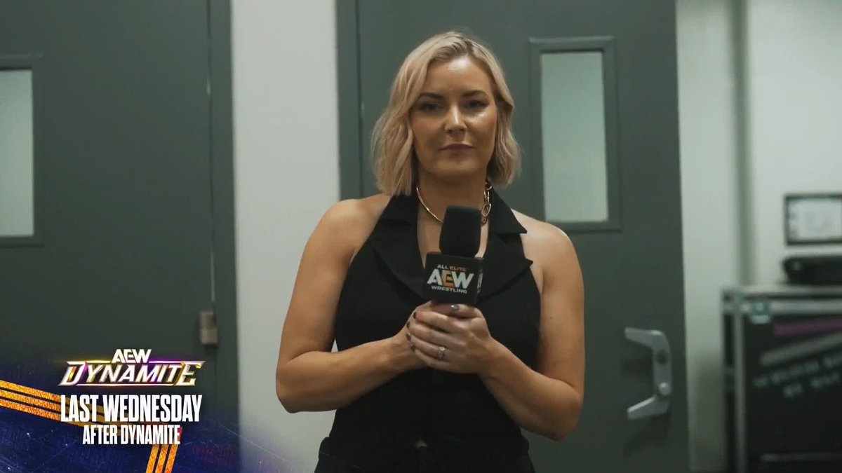 After #AEWDynamite last Wednesday, Kris Statlander & HIKARU SHIDA 志田 光 talked to Renee Paquette about what happened – but is their partnership in trouble? #AEWCollision is LIVE on TNT & streaming on HBO Max!