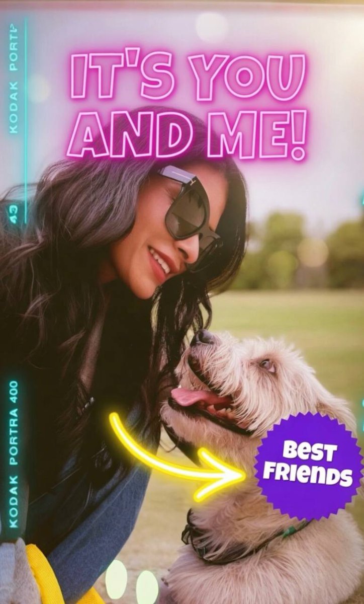 It’s you and me against the world, sweet friend. From park adventures to quiet moments, you’re my favorite kind of company. Best friends forever. 🐾