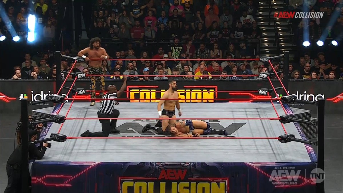 “I was just watching what the ref was watching because what the ref sees is the only thing that really matters.” - Jon Moxley #AEWCollision
