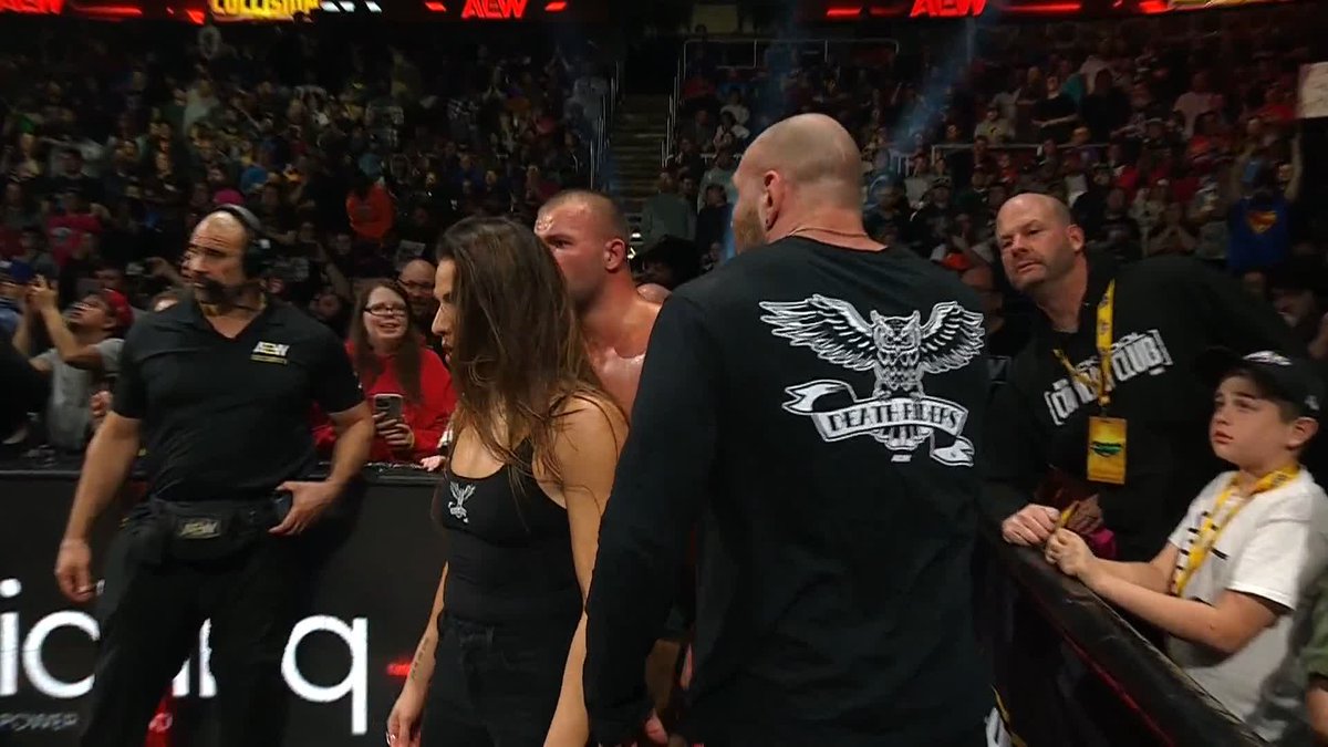 The Bang Bang Gang's numbers are back up! 👆👆👆👆 Watch #AEWCollision LIVE on TNT + HBO Max