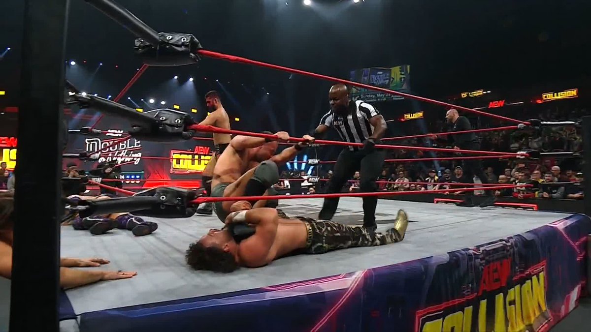 COLTEN GUNN HAS RETURNED TO AEW. AND THE BANG BANG GANG IS OFFICIALLY REUNITED. 👆👆👆