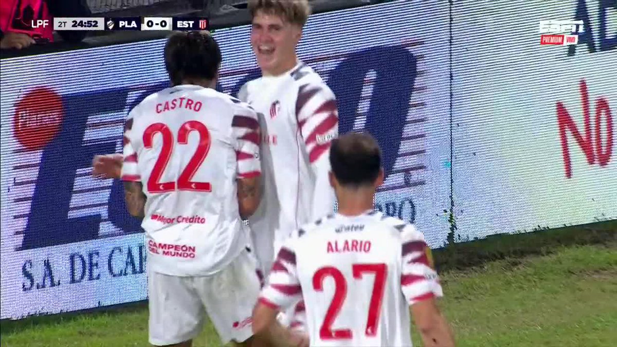 🔥🇦🇷 GOLAZO DE ESTUDIANTES A PLATENSE Y VUELVE A SER LÍDER DE SU ZONA.