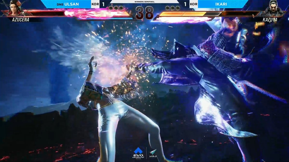 He gets clipped by the Rage Art! #EvoJapan2026