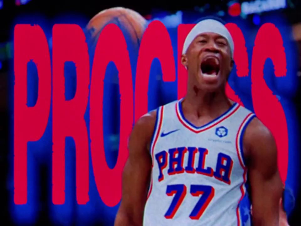 TRUST THE PROCESS 👏 Philadelphia is moving on to the conference semifinals 😤