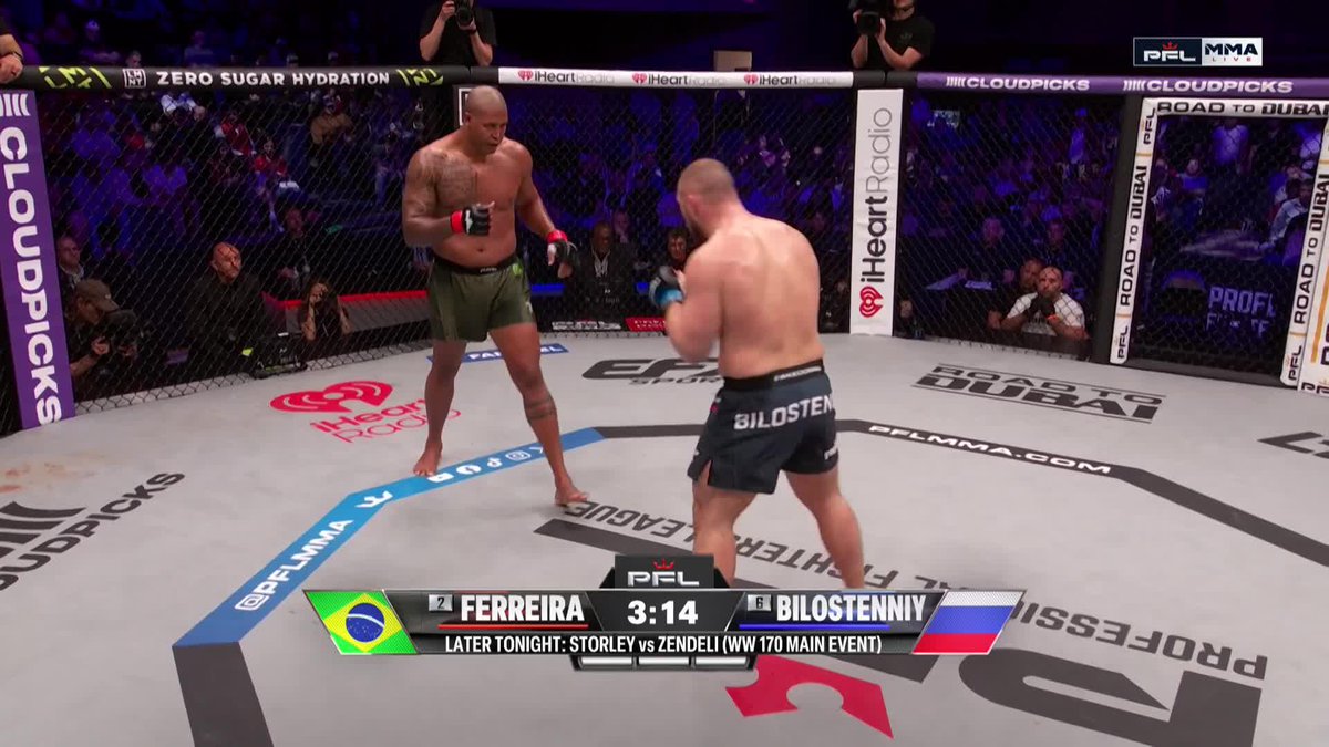 SERGEI BILOSTENNIY WITH A MONSTER FINISH 😱 #PFLSiouxFalls | LIVE NOW on ESPN 2