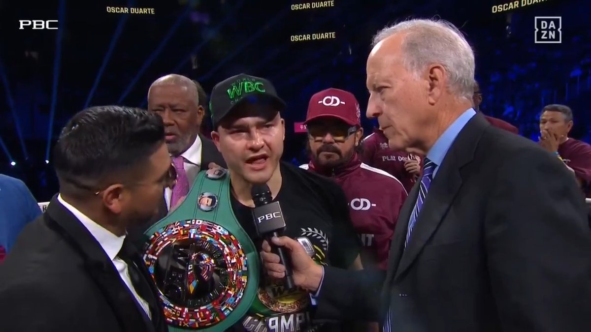 Do you agree with Oscar? 🗣️ 🎟️ Buy BENAVIDEZ VS ZURDO HERE --> #BenavidezZurdo | Live NOW on DAZN