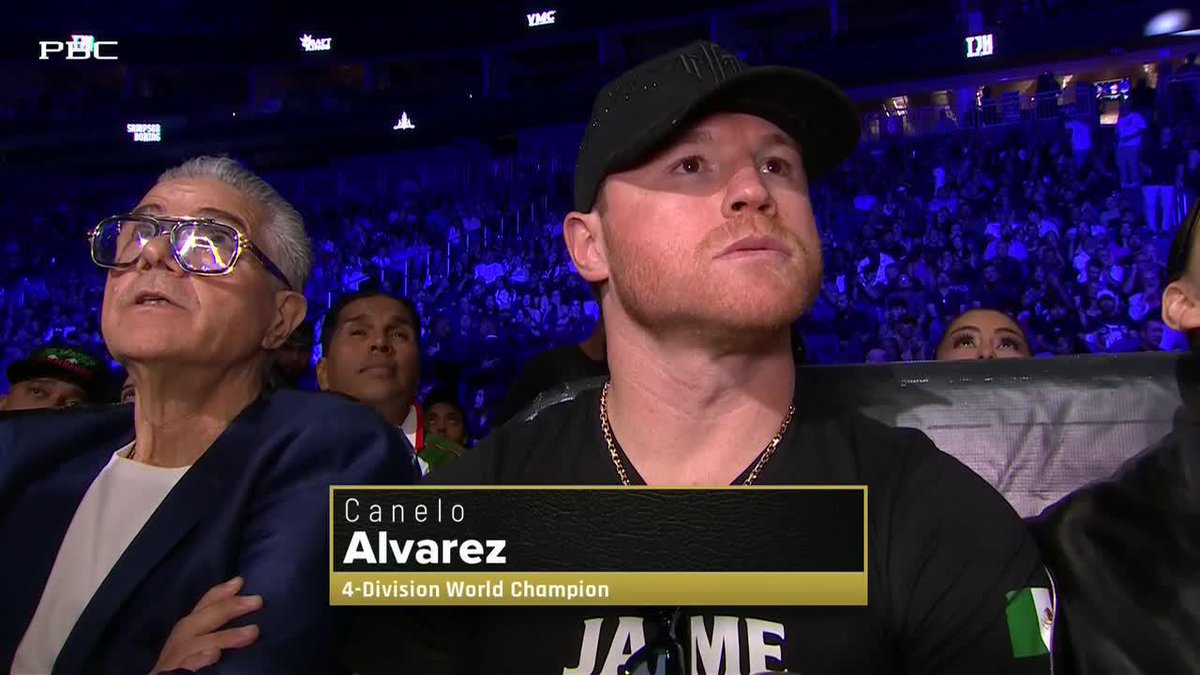 ¡AH CARAY! 😳 👀 Entre aplausos y abucheos recibió Las Vegas al Canelo Álvarez.