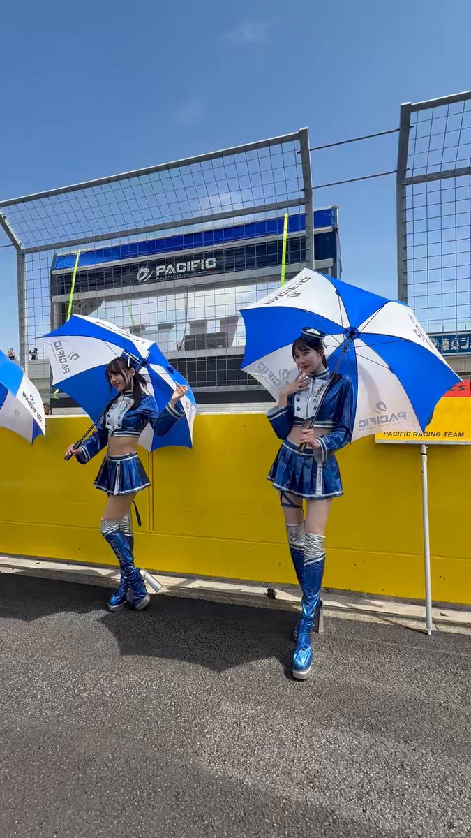 【2026 SUPER GT Rd.2 富士スピードウェイ🧚🏻‍♀️💙】 GWの富士スピードウェイ🏎️🔥 予選日PIT WALK✨🌟 #SUPERGT #SUPERGT2026 #PRTxウマ娘 #ウマ娘 #SUPERGTRA #SUPERGTレースアンバサダー #富士スピードウェイ #pacificracingteam #PacificFairies #レースアンバサダー #レースクイーン