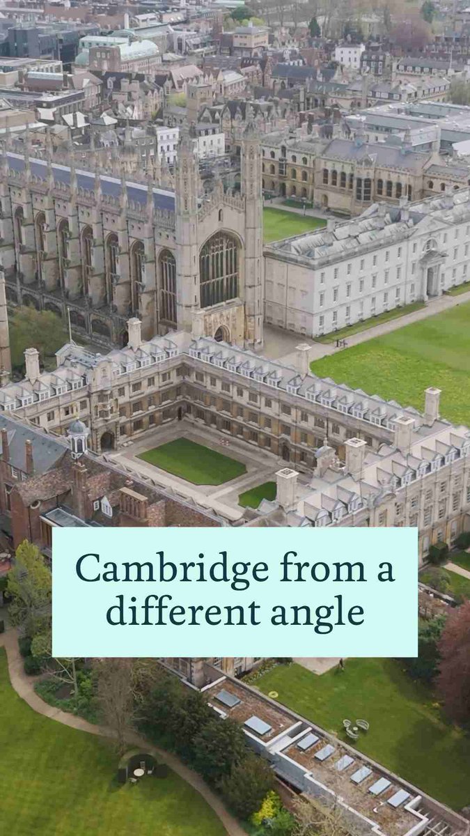 Cambridge, but not as you usually see it...