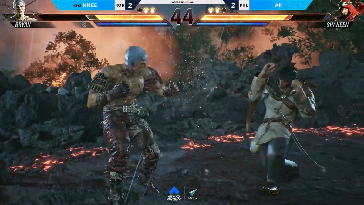 "You gonna tell me that's not some Good Ass TEKKEN?" Another Game 5 Final Round victory for Knee over AK! #EvoJapan2026