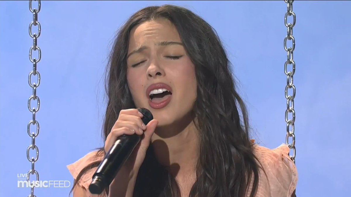 Olivia Rodrigo performs a new song on SNL.