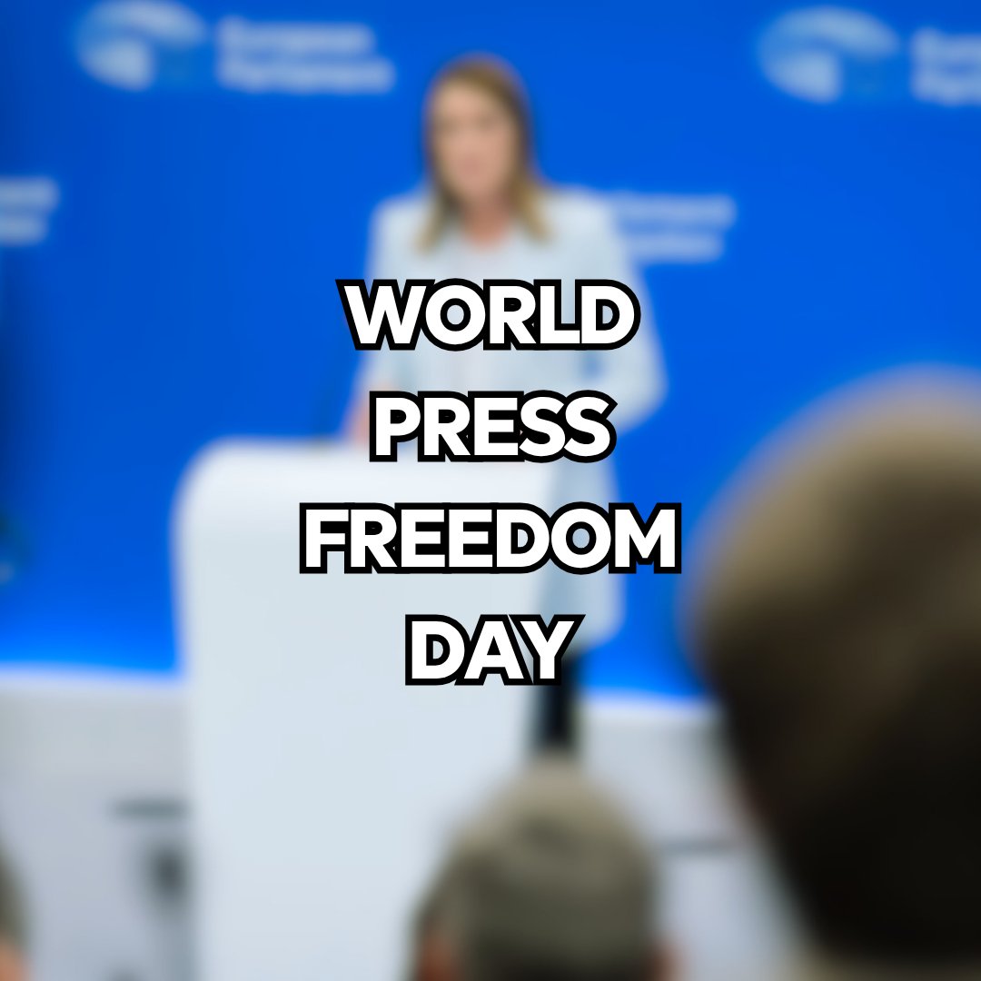 Ensure freedom of speech. Protect journalists. Safeguard democracy. This #WorldPressFreedomDay, European Parliament reaffirms its unwavering commitment to making sure journalists can do their work safely. Free from threats, violence, and intimidation.