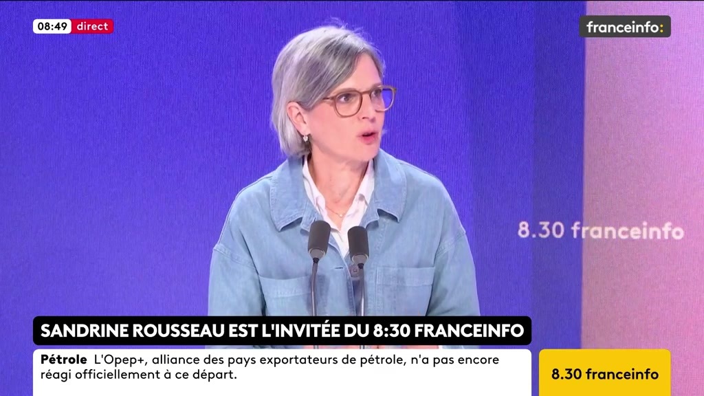 🔴 Présidentielle 2027 ➡️ "Je constate aujourd'hui que nous sommes dans une impasse à gauche à faire une union qui pourtant se fait tous les jours à l'Assemblée nationale", déplore Sandrine Rousseau.