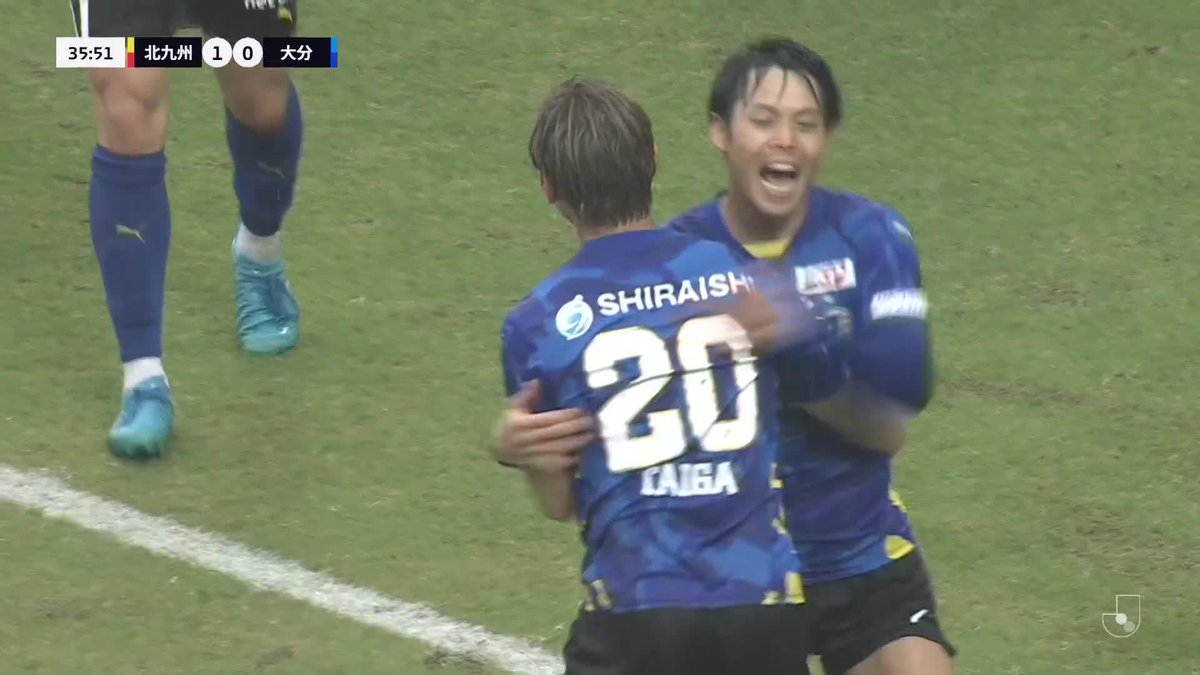 🎦 ゴール動画 🏆 明治安田J2・J3百年構想リーグ 地域リーグラウンド 第14節 🆚 北九州vs大分 🔢 1-1 ⌚️ 36分 ⚽️ 木許 太賀(大分) #Jリーグ