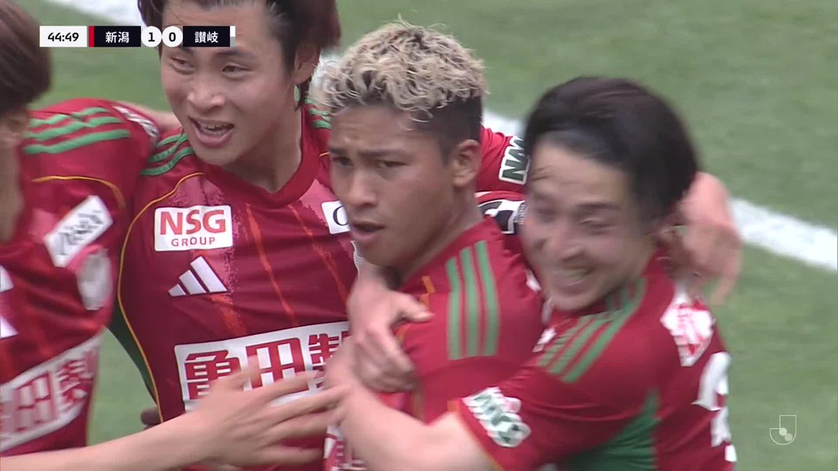 🎦 ゴール動画 🏆 明治安田J2・J3百年構想リーグ 地域リーグラウンド 第14節 🆚 新潟vs讃岐 🔢 1-0 ⌚️ 45分 ⚽️ シマブク カズヨシ(新潟) #Jリーグ