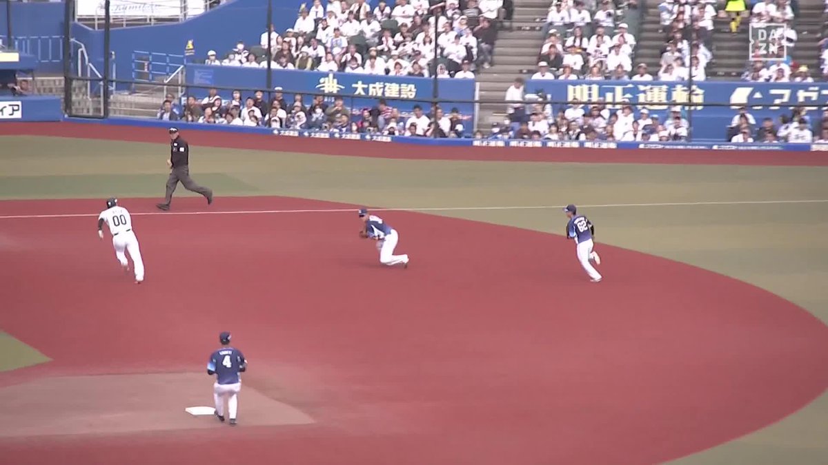 横っ飛びからの... 平沢大河 ファインプレー 打撃覚醒中の男がグラブでも魅せる ⚾️ロッテ×西武 #seibulions #だったらDAZN
