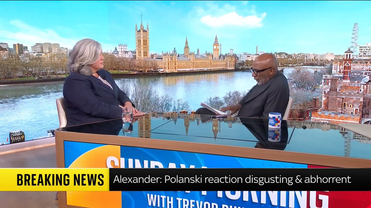 'Including banning speech?' Speaking to Trevor Phillips, Transport Secretary Heidi Alexander says new protest laws will give the police more power, but won’t confirm if specific phrases will be made illegal. 🔗