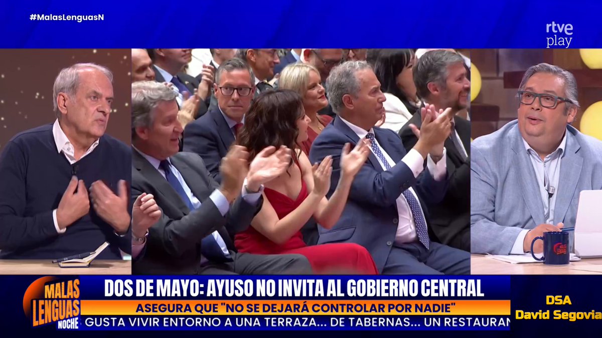 Este tal Francisco se pone en Malas Lenguas a decir viva Ayuso y la libertad, a rabiar chicos dice. Luego hay lío con aquí bulos no jajajaj Luego dicen que los periodistas son independientes y bla bla.